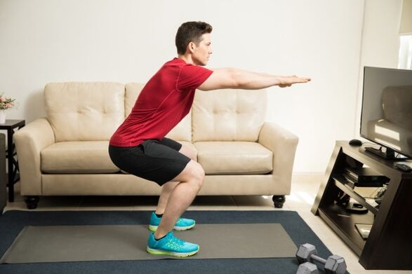 Übungen zur Behandlung von kalkhaltiger Prostatitis